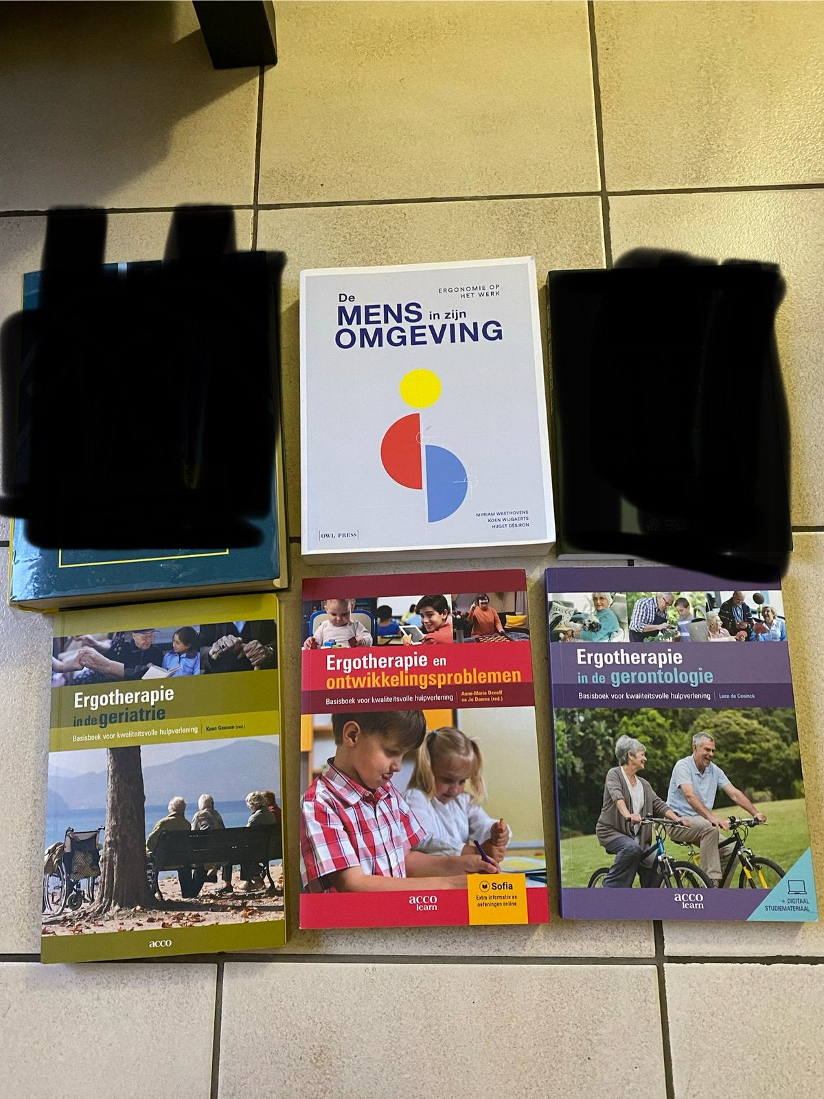 Ergotherapie studieboeken, Boeken, Ophalen, Zo goed als nieuw, Nederlands