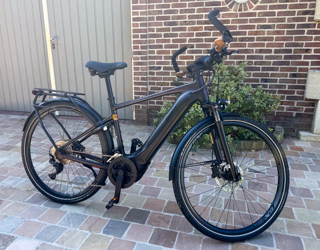 Giant Ebike Explore E+1, nieuwstaat, Fietsen en Brommers, Elektrische fietsen, Zo goed als nieuw, Giant, 51 tot 55 cm, 50 km per accu of meer