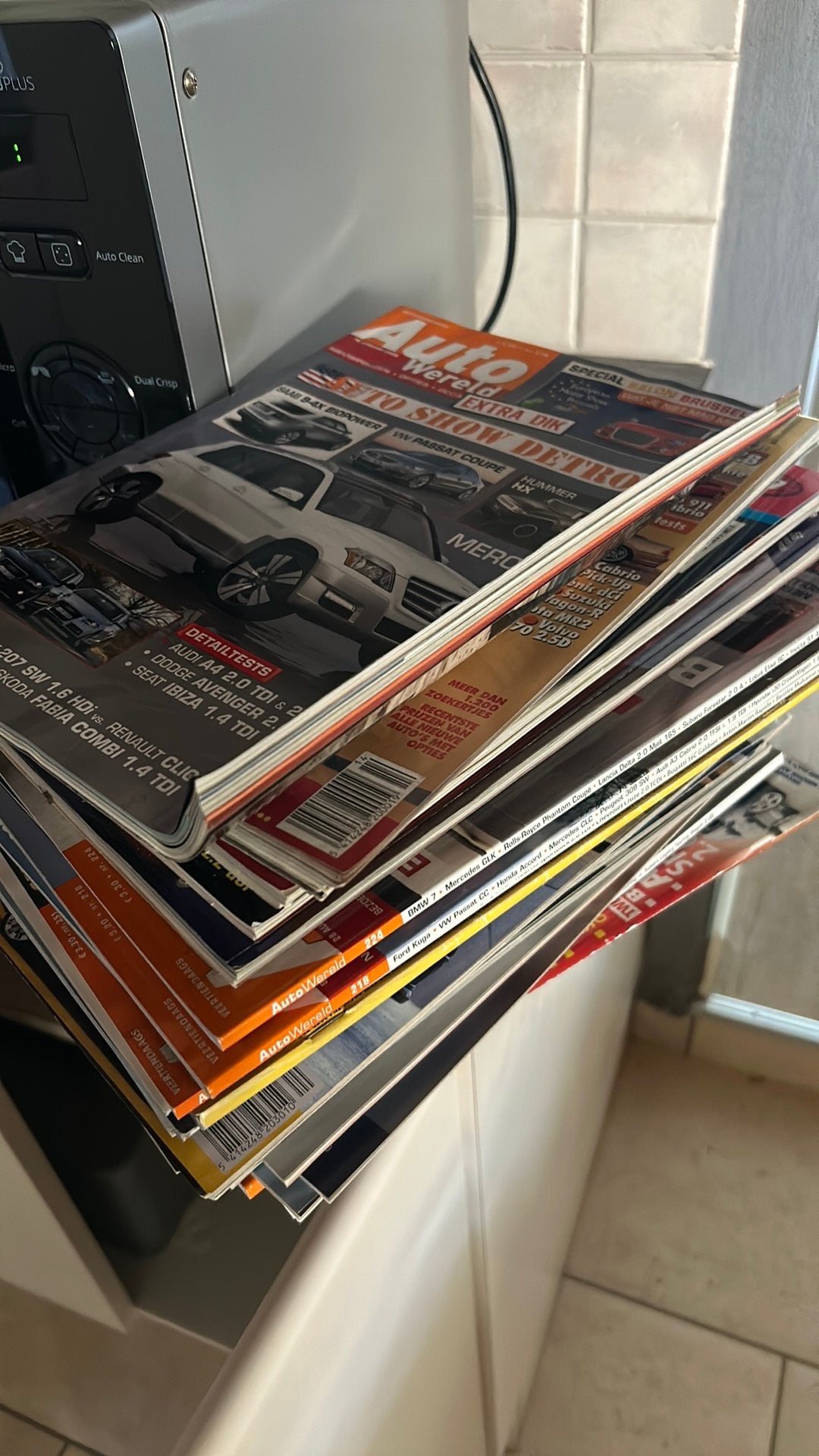 Stapel automagazines, Boeken, Ophalen, Zo goed als nieuw