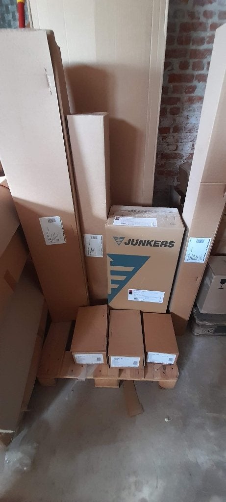 Junkers Hydrocompact WTD 12 AME Propaan / 12L + rookafvoer, Doe-het-zelf en Bouw, Chauffageketels en Boilers, Ophalen, Minder dan 20 liter