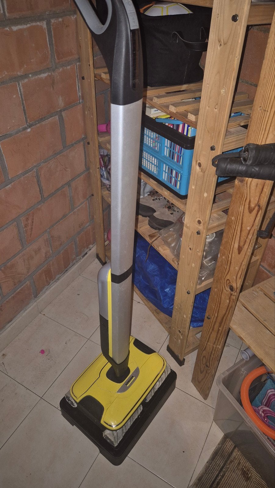 balai nettoyeur karcher, Enlèvement
