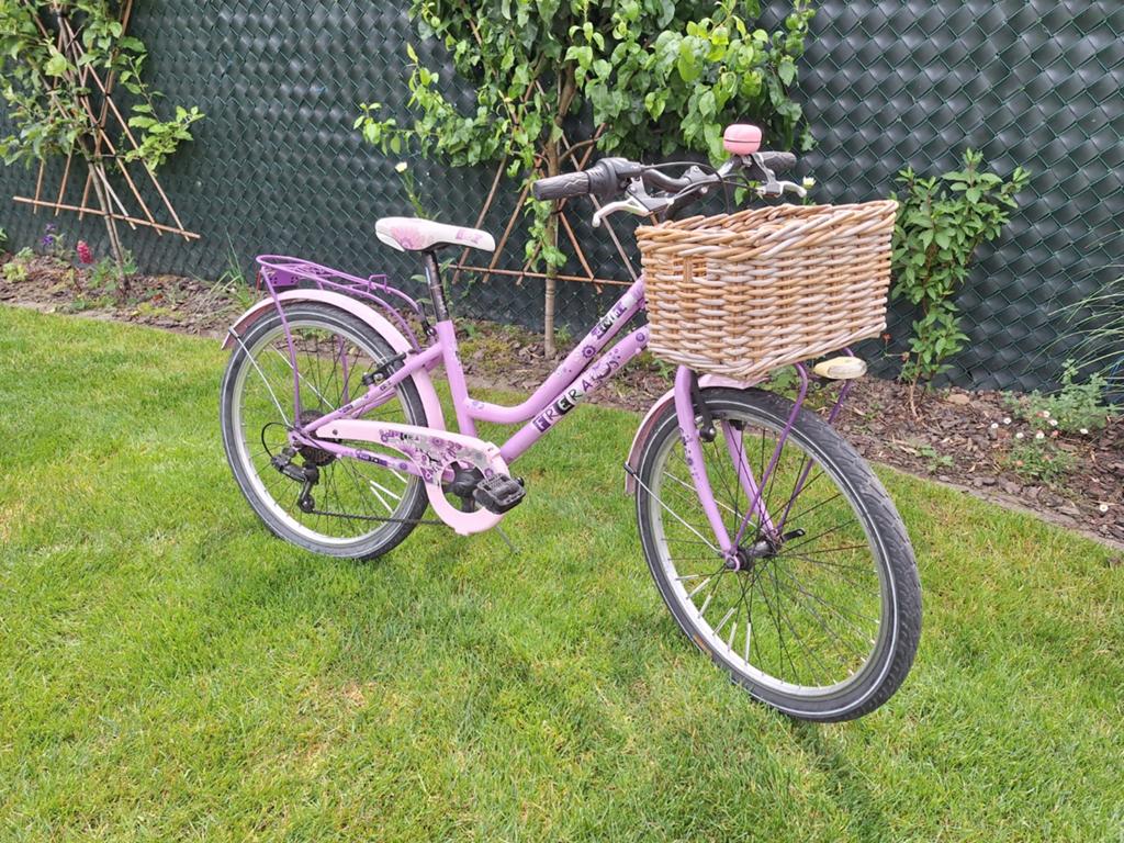 Kinderfiets meisje 24 inch, Fietsen en Brommers, Fietsen | Meisjes, Ophalen, 24 inch, Versnellingen
