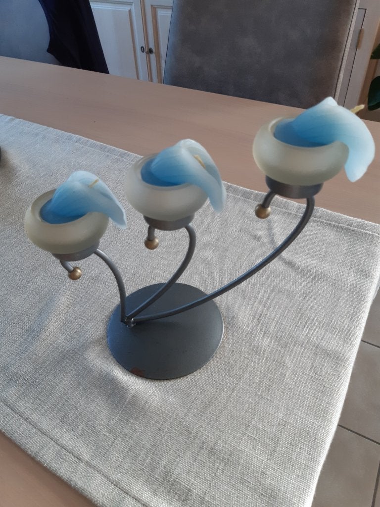 chandelier, Gris, Enlèvement ou Envoi, Autres marques, Utilisé