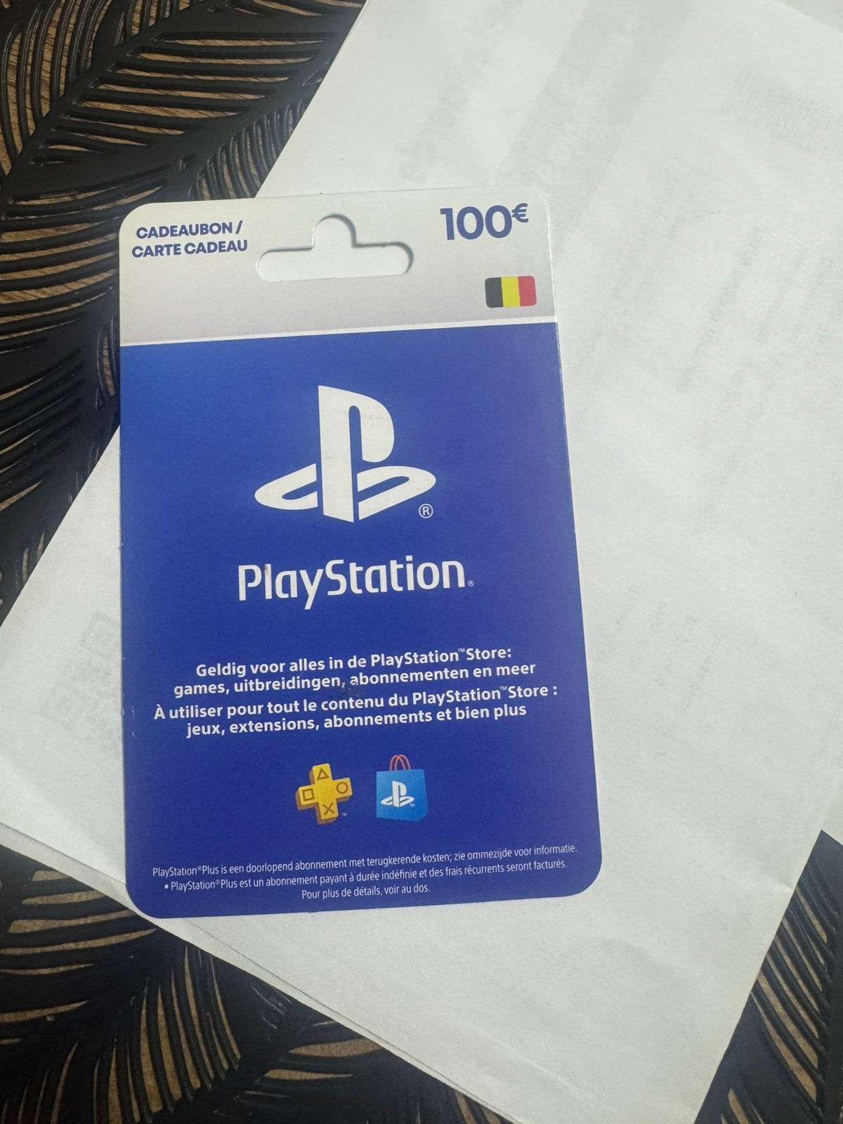 Playstation kaar ter waarde van €100, Games en Spelcomputers, Games | Sony PlayStation 5, Ophalen, Zo goed als nieuw