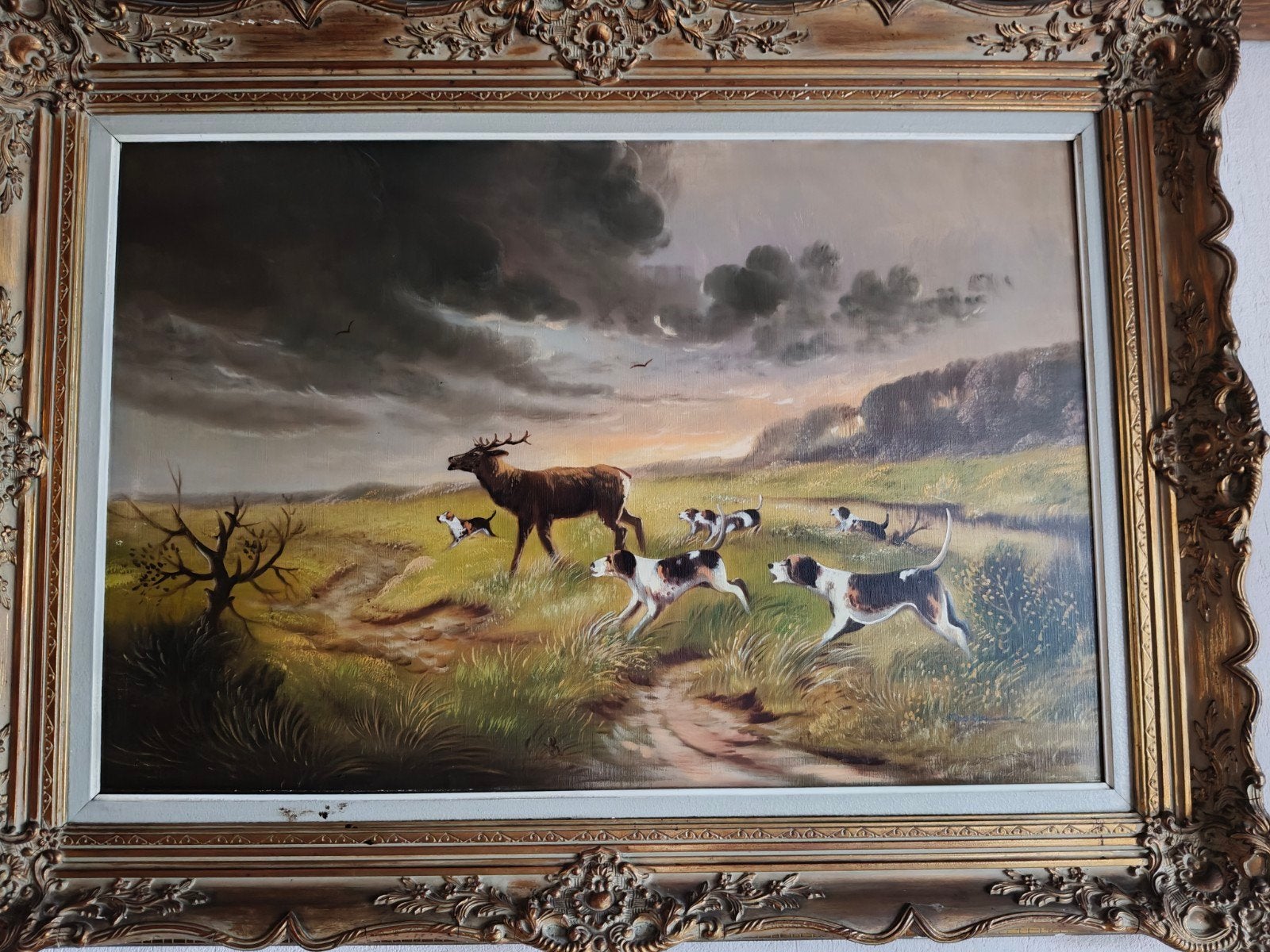 schilderij, Ophalen