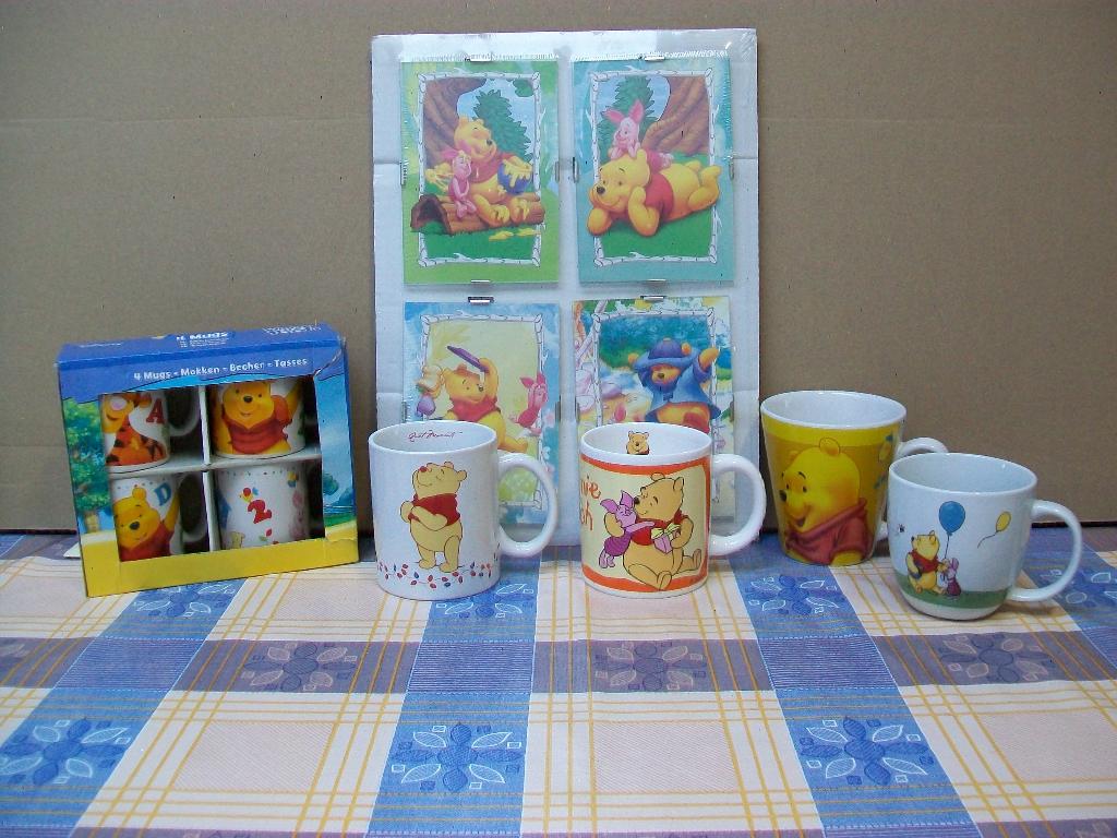 Winnie de Pooh Poeh - Tas - Mug - Kader - Disney Disneyland, Enlèvement ou Envoi, Winnie l'Ourson ou amis, Comme neuf, Autres types