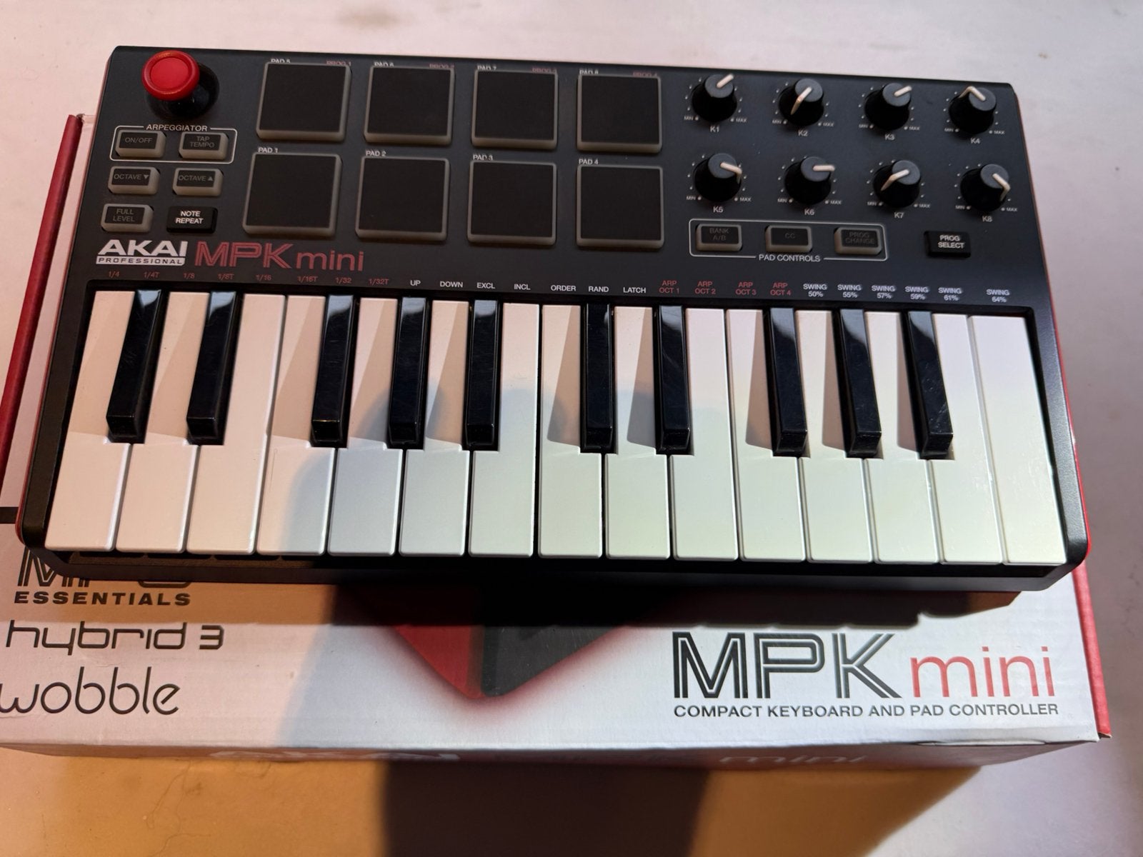 Akai Mpk Mini/MIDI toetsenbord, Muziek en Instrumenten, Ophalen, Zo goed als nieuw
