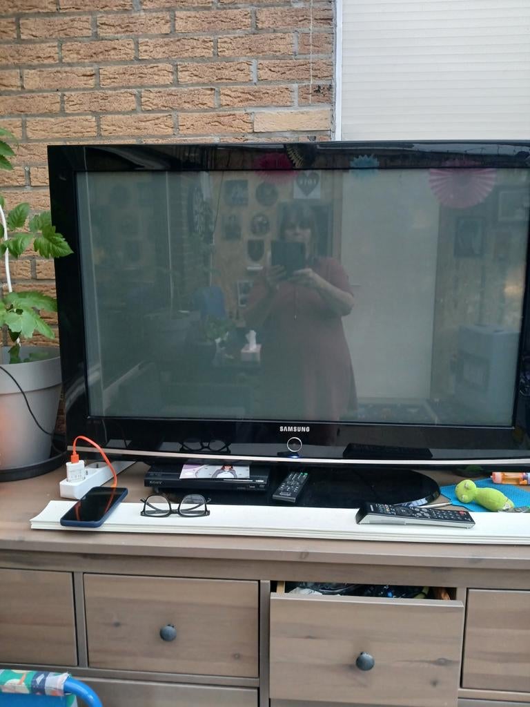 Tv samsung, Ophalen, Zo goed als nieuw, 100 cm of meer, Samsung