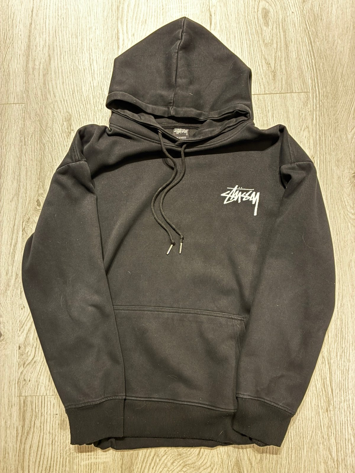 Stussy Dice Hoodie, Kleding | Heren, Ophalen of Verzenden, Zo goed als nieuw, Maat 48/50 (M), Zwart