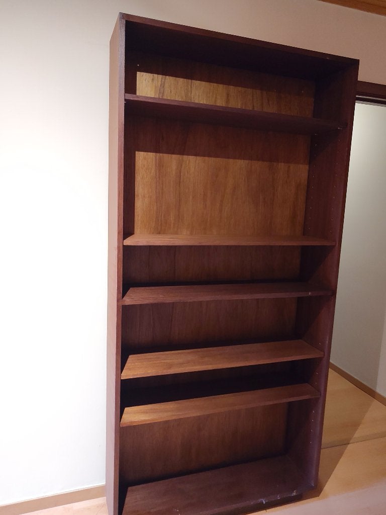 Mooie, stevige, houten boekenkast, Ophalen, Gebruikt
