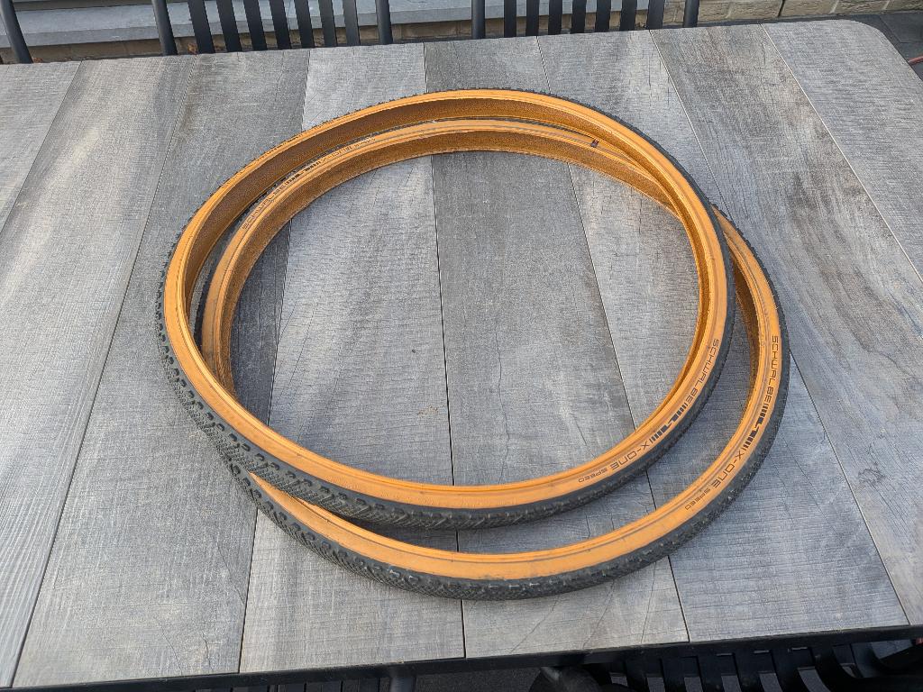 schwalbe x one speed 700c (28x1.30) gravelbanden tubeless, Ophalen, Schwalbe fietsband buitenband velo band, Ligfiets, Zo goed als nieuw