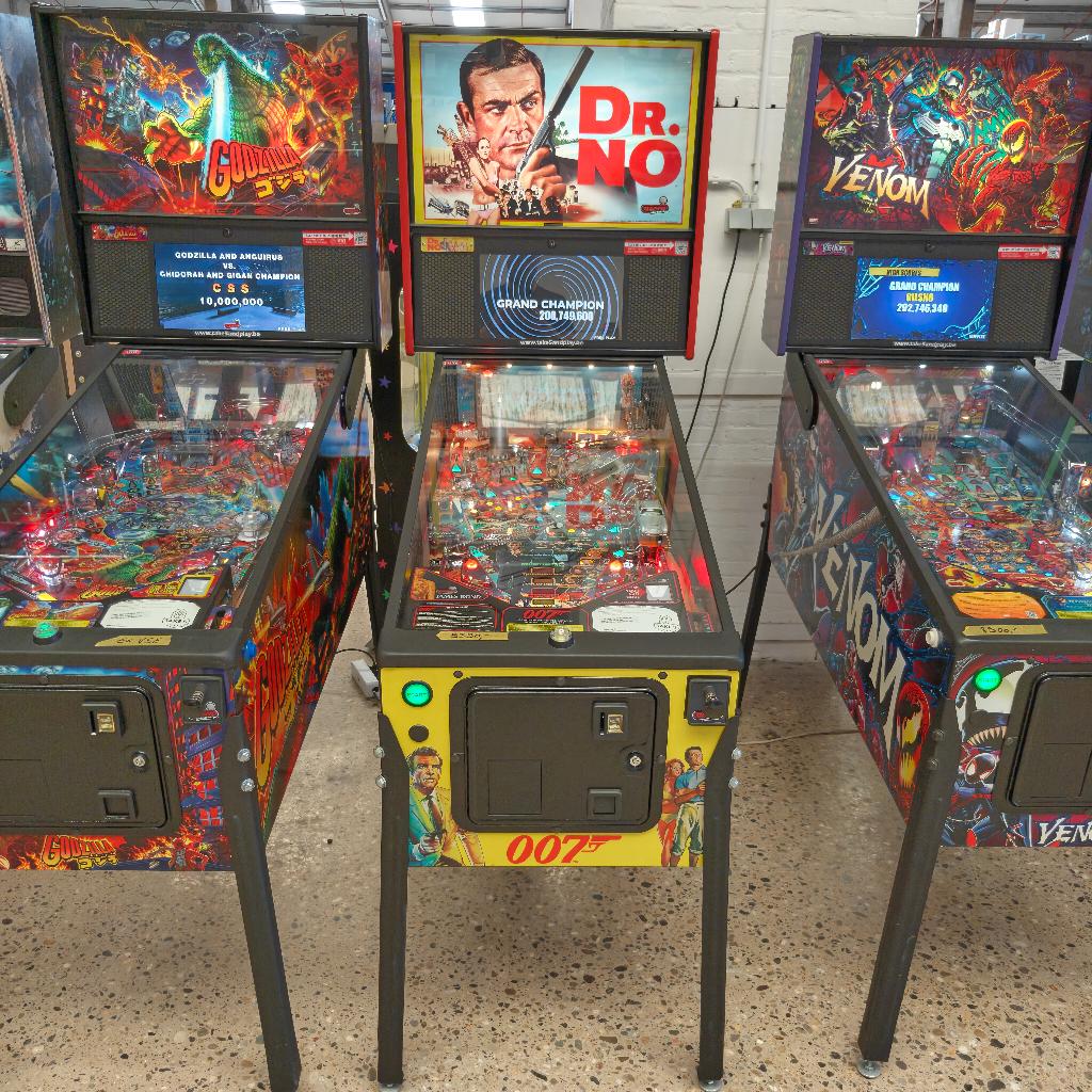 Pinball/flipper/flipper Dr. Non, Collections, Machines | Flipper (jeu), Enlèvement, Utilisé, Électronique, Flipper (jeu)
