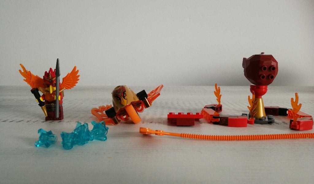 Lego Chima 70155'Vlammenkuil', Compleet, Overige thema's, Lego, Ophalen of Verzenden