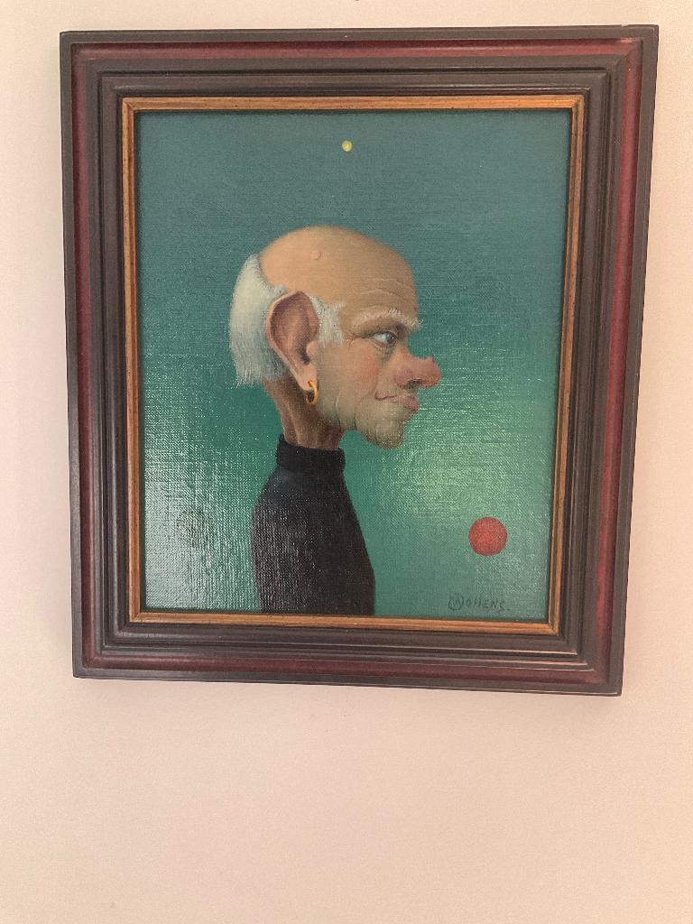 Karel Wollens surrealistisch kunstenaar, Enlèvement