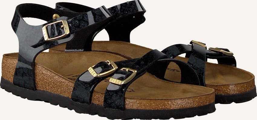 Birkenstock sandalen Kumba Magic snake maat 38 nieuw in doos, Zwart, Nieuw, Birkenstock, Sandalen of Muiltjes