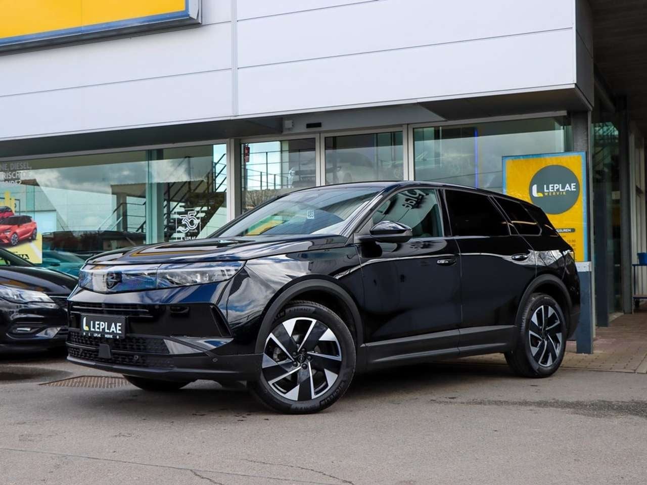 Opel Grandland GS 1.2T Hybrid eDCT 145PK NAVI CAMERA, Auto's, Opel, 0 min, 0 kg, Zwart, Bedrijf