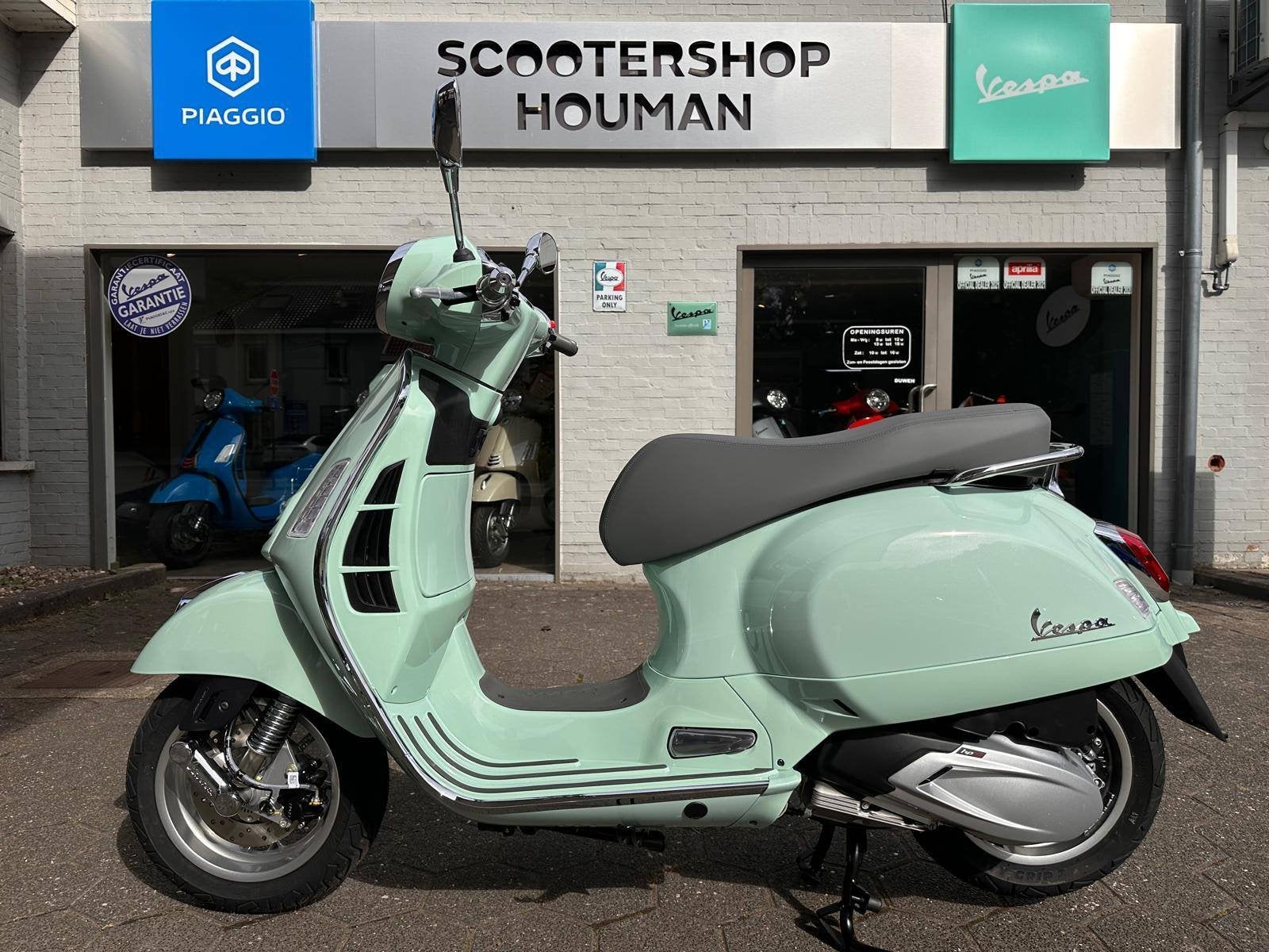Vespa GTS 310 cc Verde Amabile 80th (nr.12), Motos, Scooter, Entreprise, 12 à 35 kW, 310 cm³