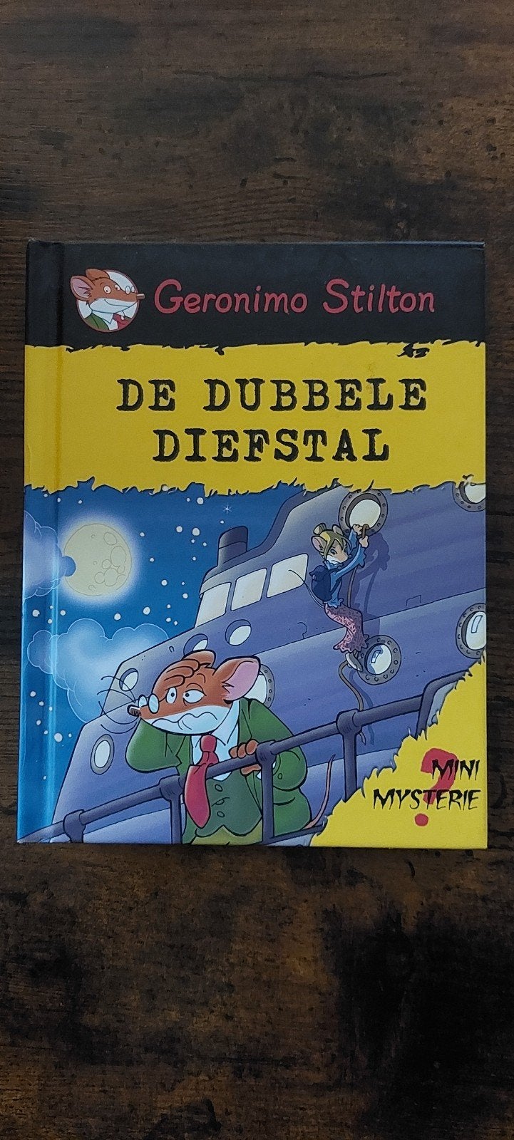 Geronimo Stilton - DE DUBBELE DIEFSTAL - MINI MYSTERIES, Ophalen, Geronimo Stilton