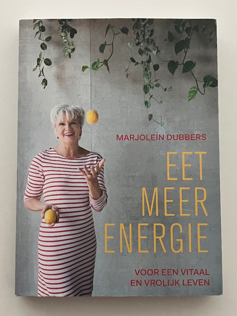 Marjolein Dubbers - Eet Meer Energie, Livres, Santé, Diététique & Alimentation, Enlèvement ou Envoi, Régime et Alimentation, Utilisé
