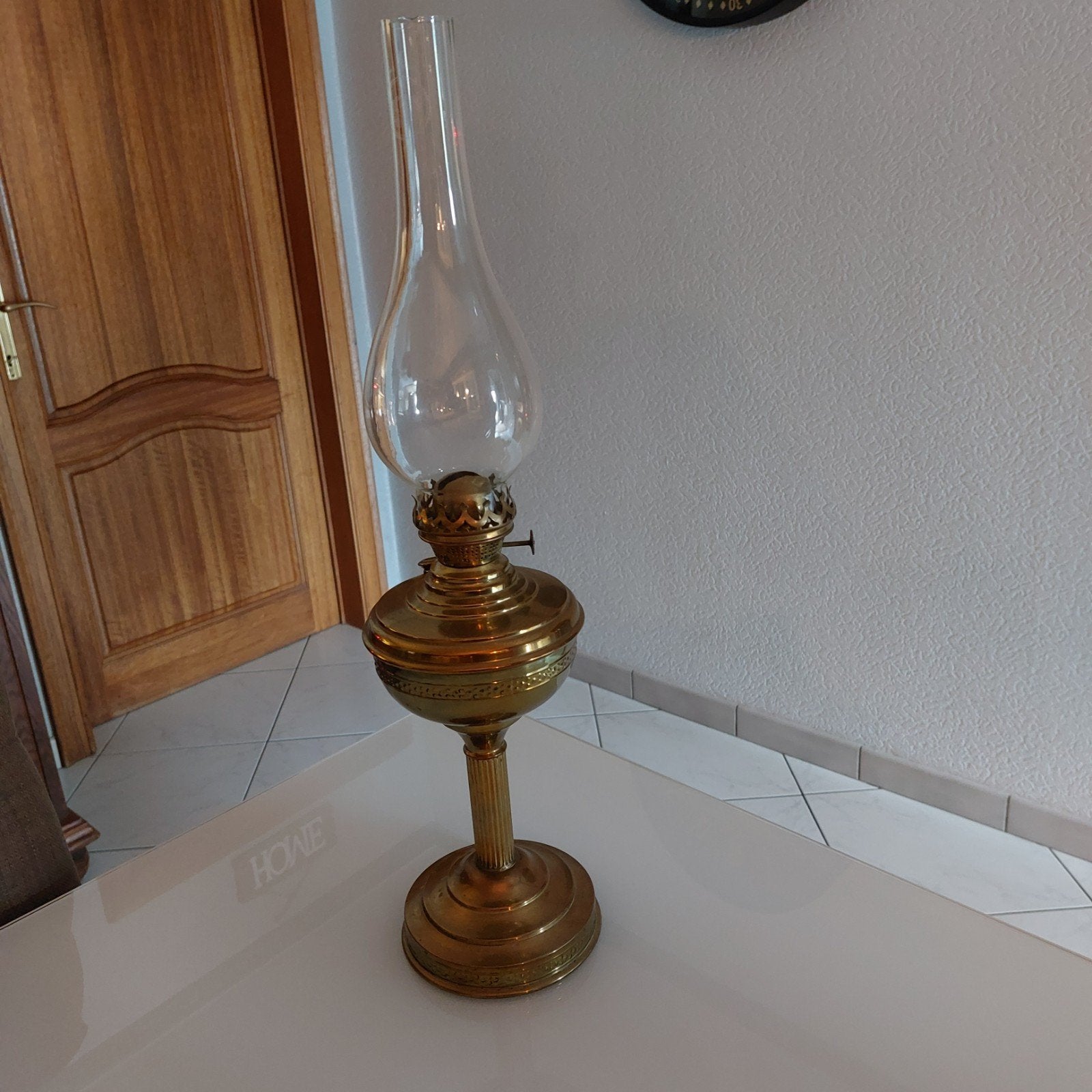 koper lamp zeer mooi decoratie, Enlèvement