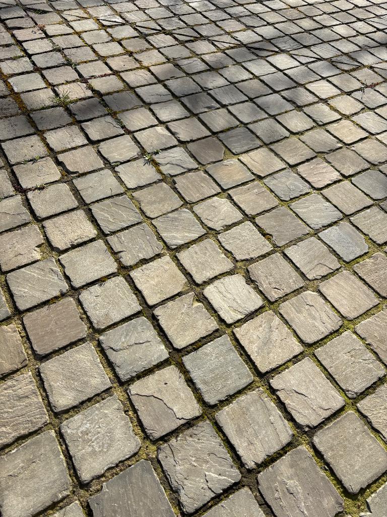 Klinkers buiten 50m2, Tuin en Terras, Ophalen, Zo goed als nieuw, Terrastegels, Natuursteen