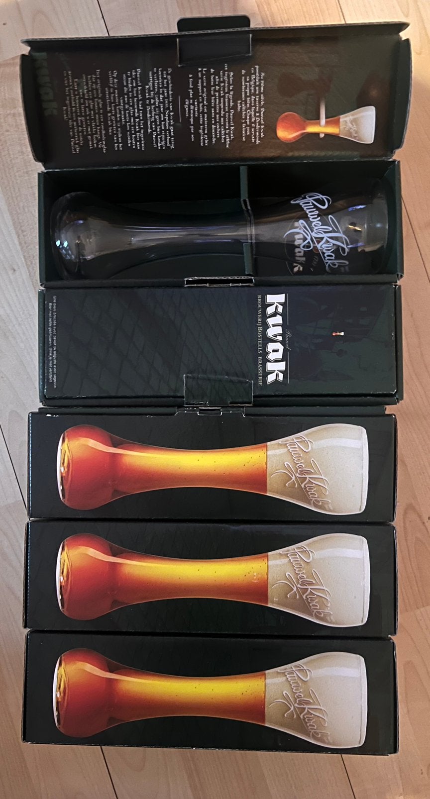 Kwak glazen - nieuw, Verzamelen, Glas en Drinkglazen, Ophalen of Verzenden, Nieuw