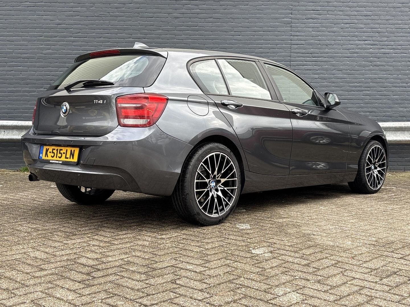 BMW 114 1-serie 114i EDE | 5 Drs | Navi | Airco | Cruise | P, Autos, Electronic Stability Program (ESP), Argent ou Gris, Achat