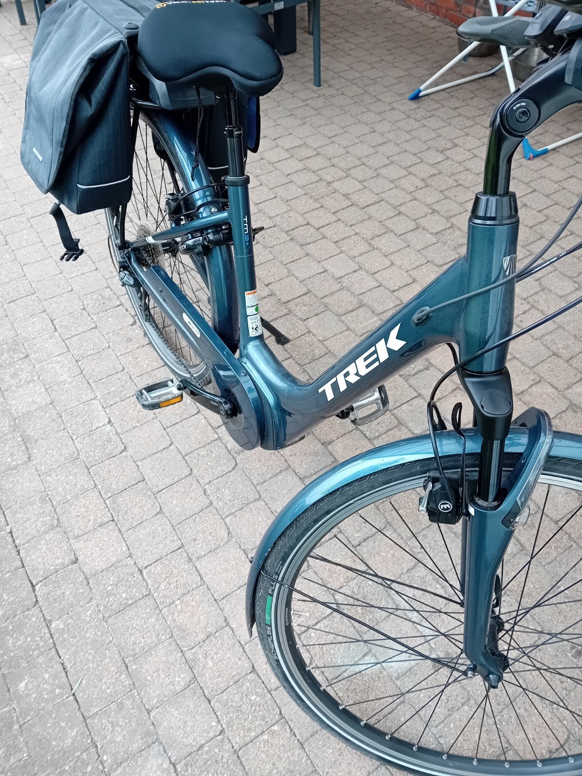 Electriche Damesfiets trek, Fietsen en Brommers, Ophalen