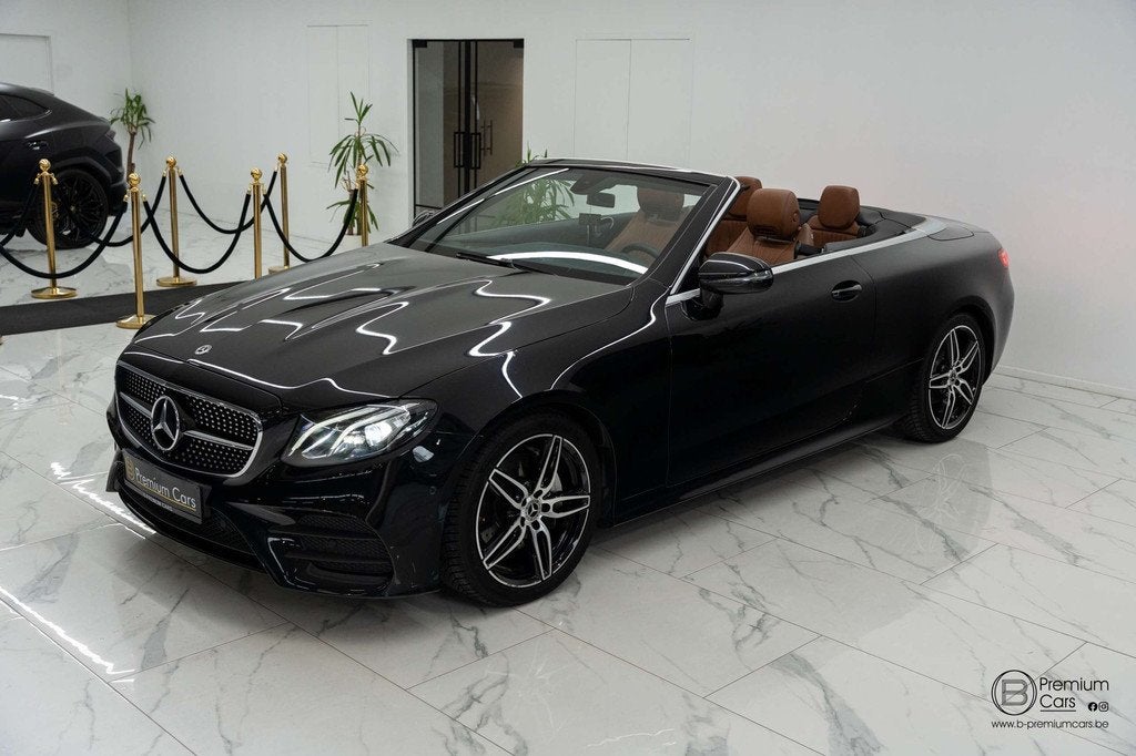 Mercedes-Benz E 200 I cabrio AMG line! Cruise, Leder, Sfeer,, Auto's, Automaat, 4 zetels, Gebruikt, 4 cilinders