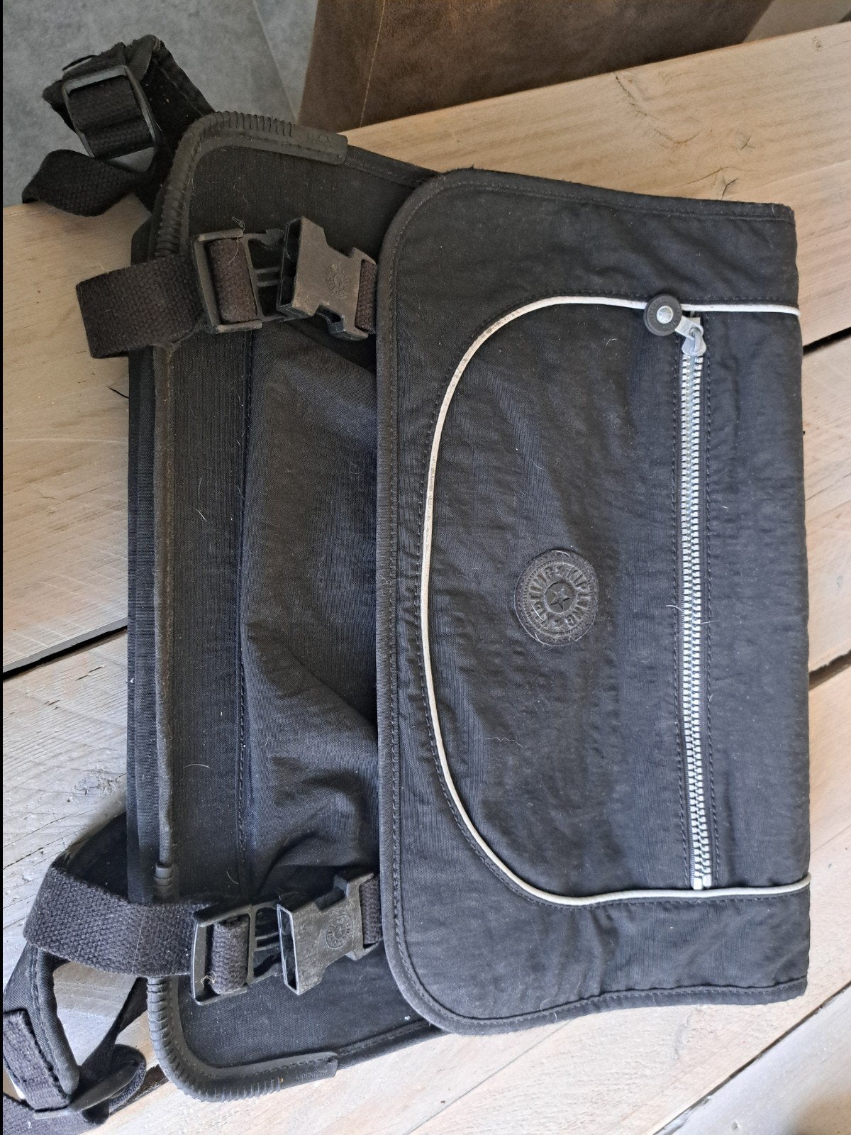 kipling boekentas, Ophalen, Gebruikt, Zwart, Rugtas
