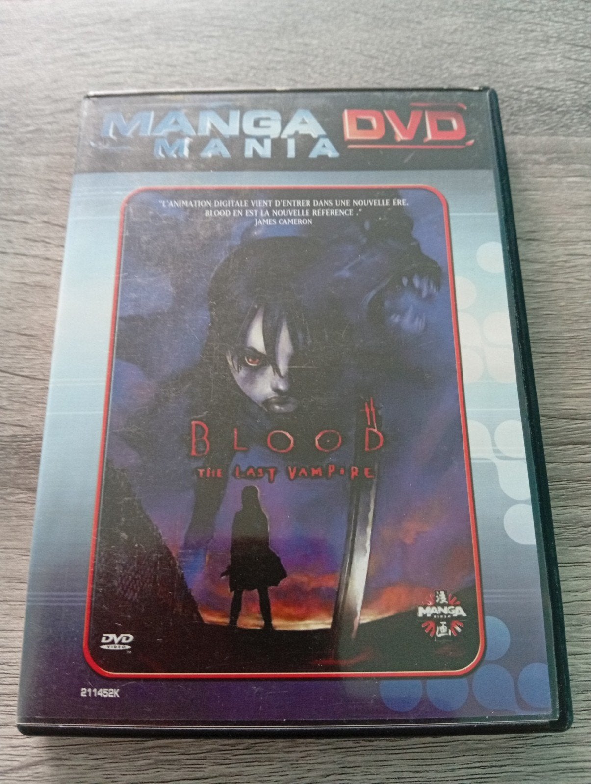 blood thé last vampire Manga dvd, Frans, Animatie, Ophalen of Verzenden, Zo goed als nieuw