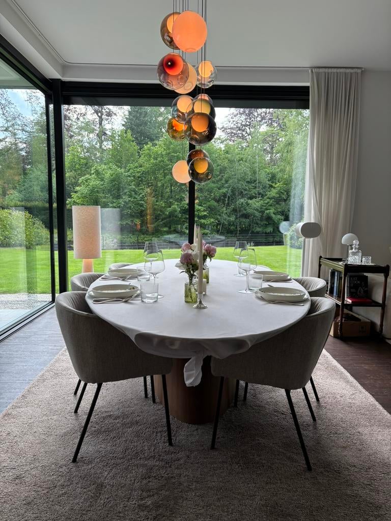 Set 6 eettafel stoelen, Ophalen, Zo goed als nieuw