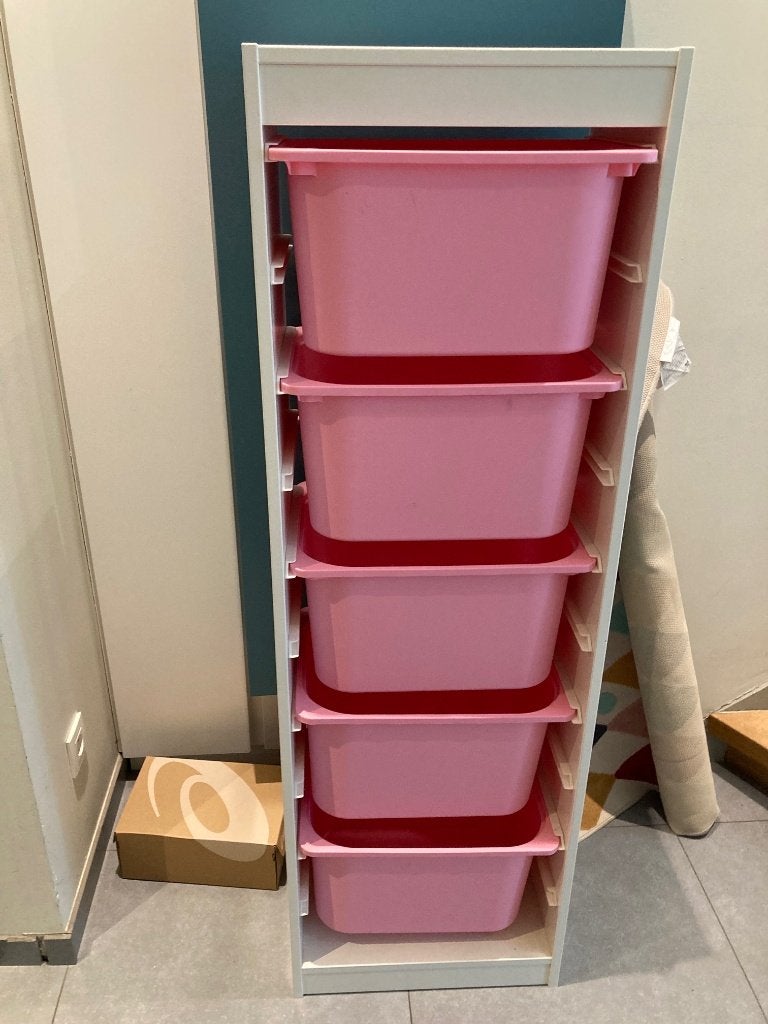 Structure Ikea TROFAST, 25 à 50 cm, Comme neuf, Enlèvement, 100 à 150 cm