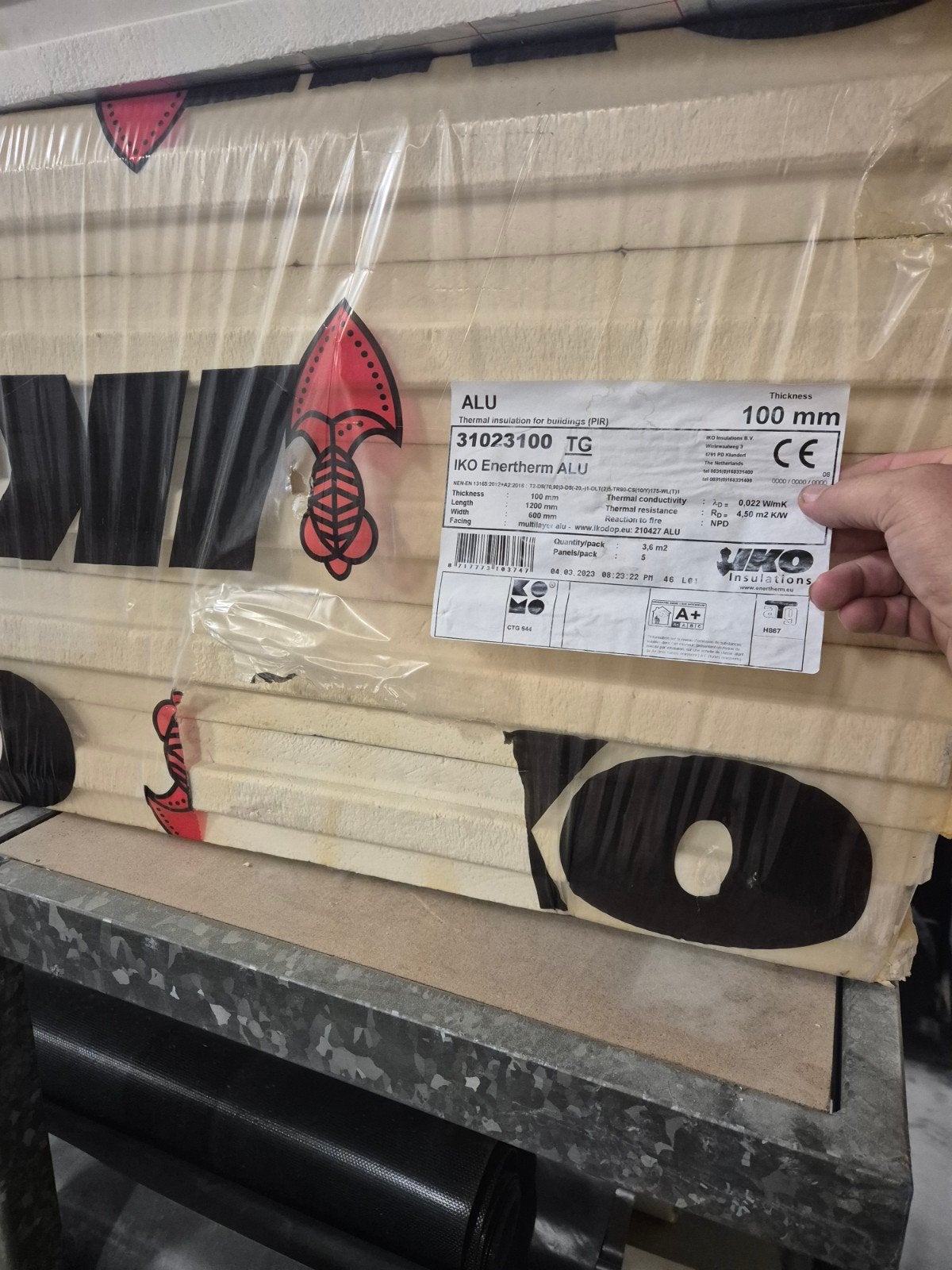 Pir isolatieplaten iko 10cm, Doe-het-zelf en Bouw, Ophalen