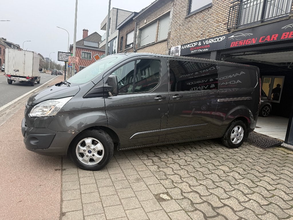 Transit Custom Lang Chassi 6Place Automatique Netto *16529*, Argent ou Gris, Achat, Entreprise, Diesel