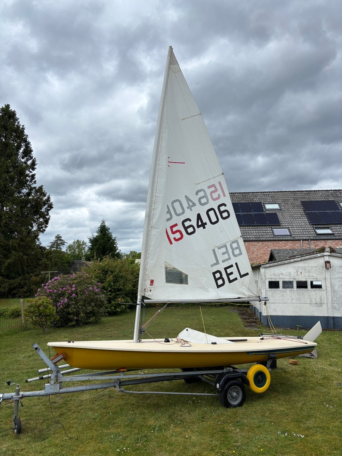 Laser zeilboot (ILCA), Watersport en Boten, Open zeilboten, Laser, Dekzeil, Ophalen