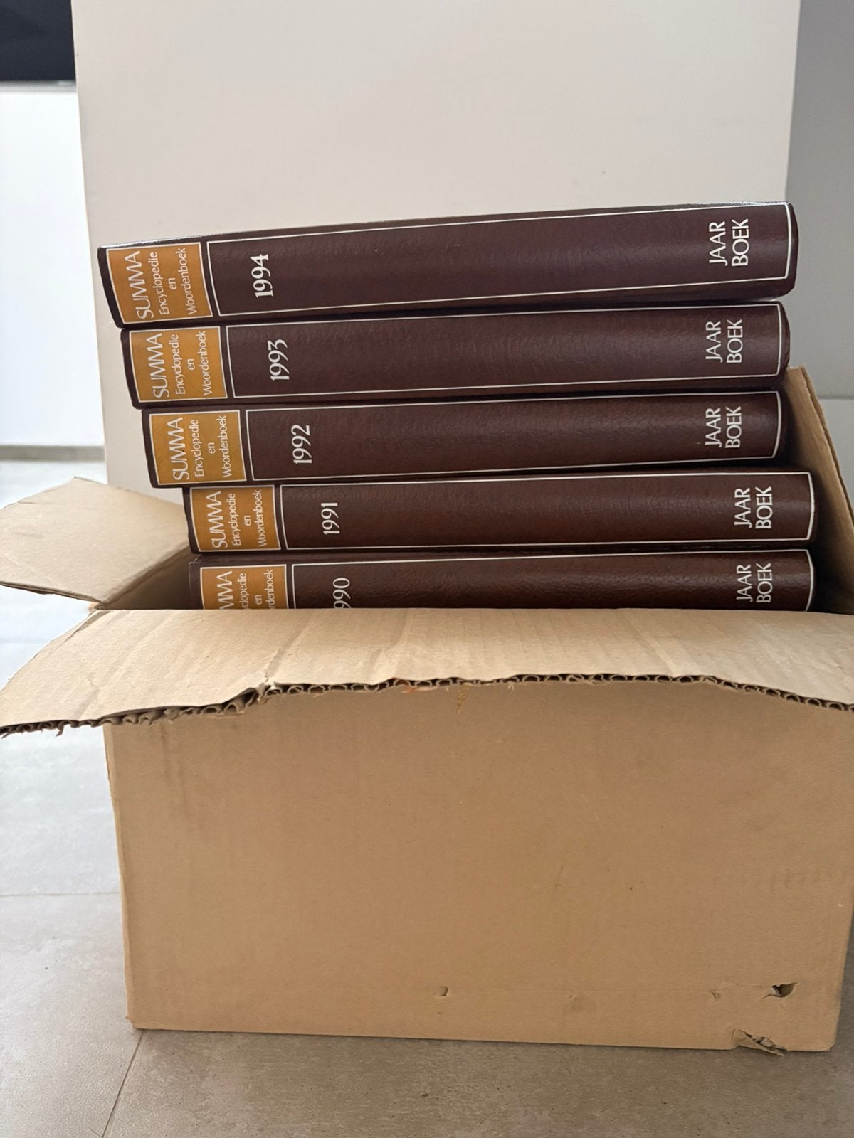 Jaarboeken Summa 1984 tot 1994, Livres, Enlèvement ou Envoi, Neuf, Général