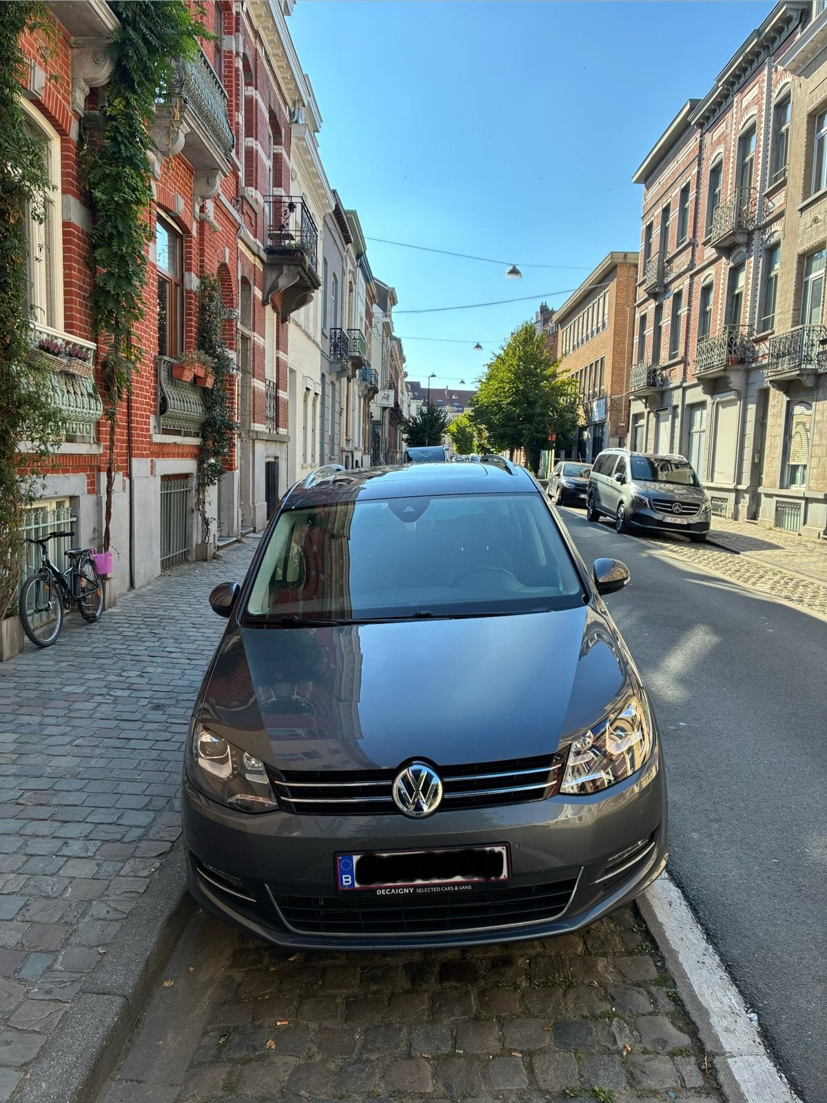 Sharan 2021 - full option - highline, Autos, Cuir, Argent ou Gris, Achat, Euro 6
