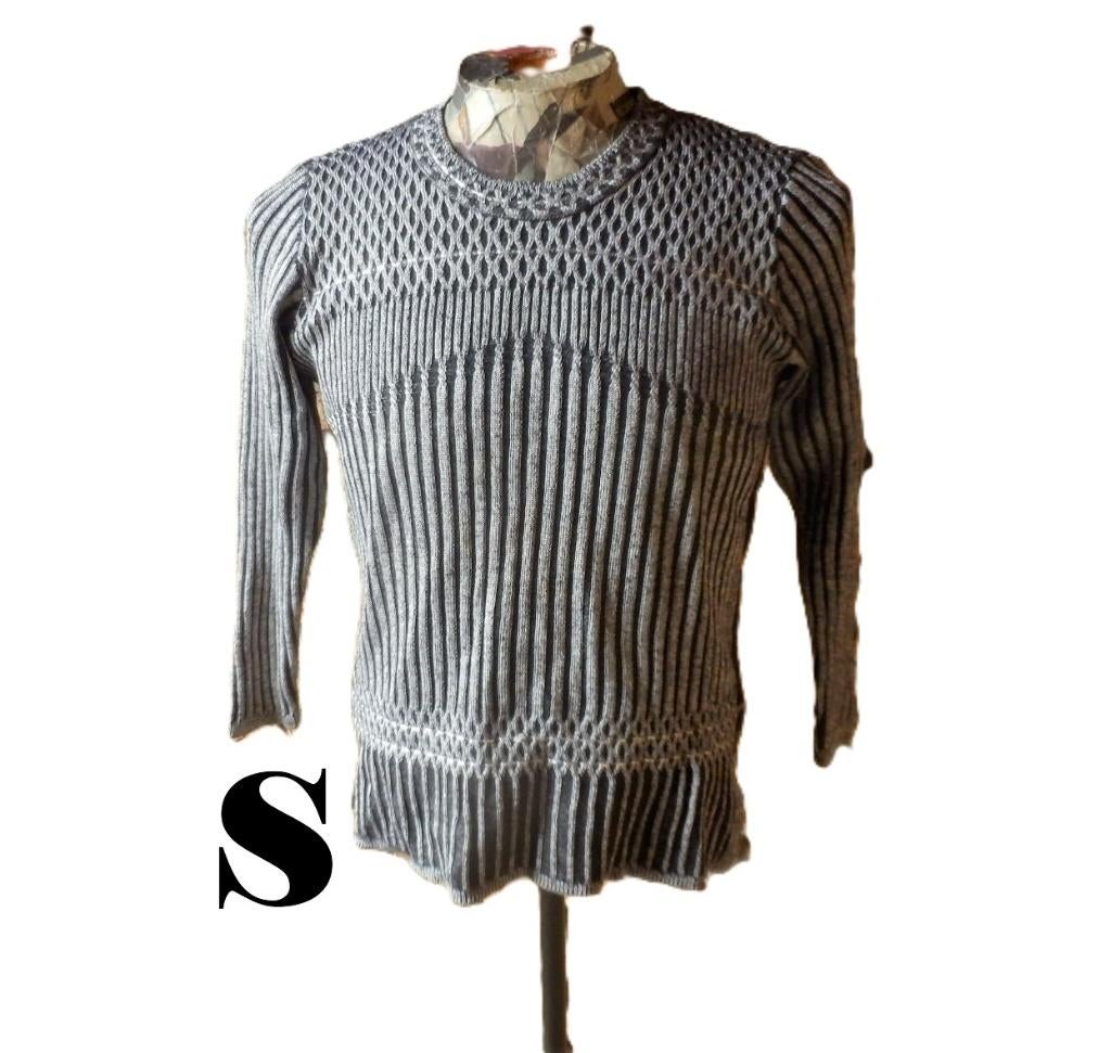 (37) -pull homme T.S noir argenté - mer d'anvers -, Kleding | Heren, Truien en Vesten, Mer d'anvers, Zwart, Ophalen of Verzenden