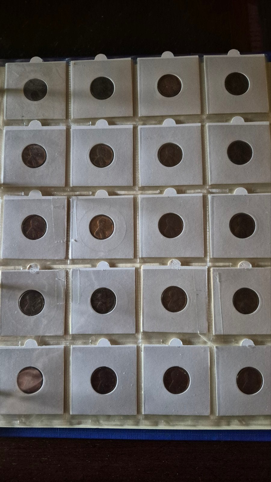 40 munten van one cent  Amerika kijk foto's en beschrijving, Timbres & Monnaies, Enlèvement, Série