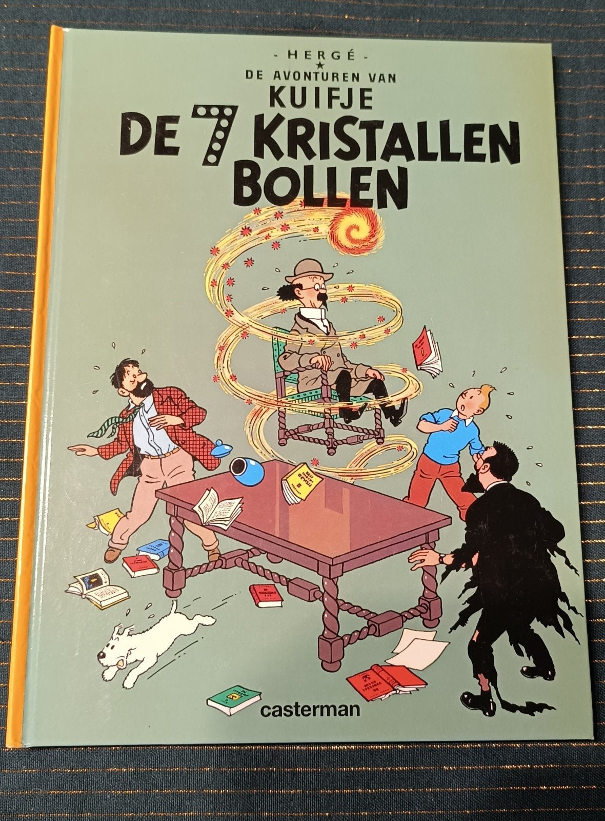 Kuifje : De 7 Kristallen Bollen (hardcover 1986), Boeken, Ophalen of Verzenden