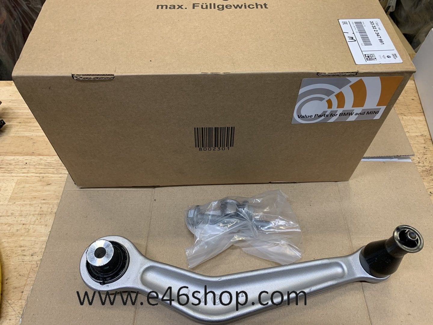 DRAAGARM LINKS BMW E60  E61 OE 33322347991, Neuf, -, -, Enlèvement ou Envoi