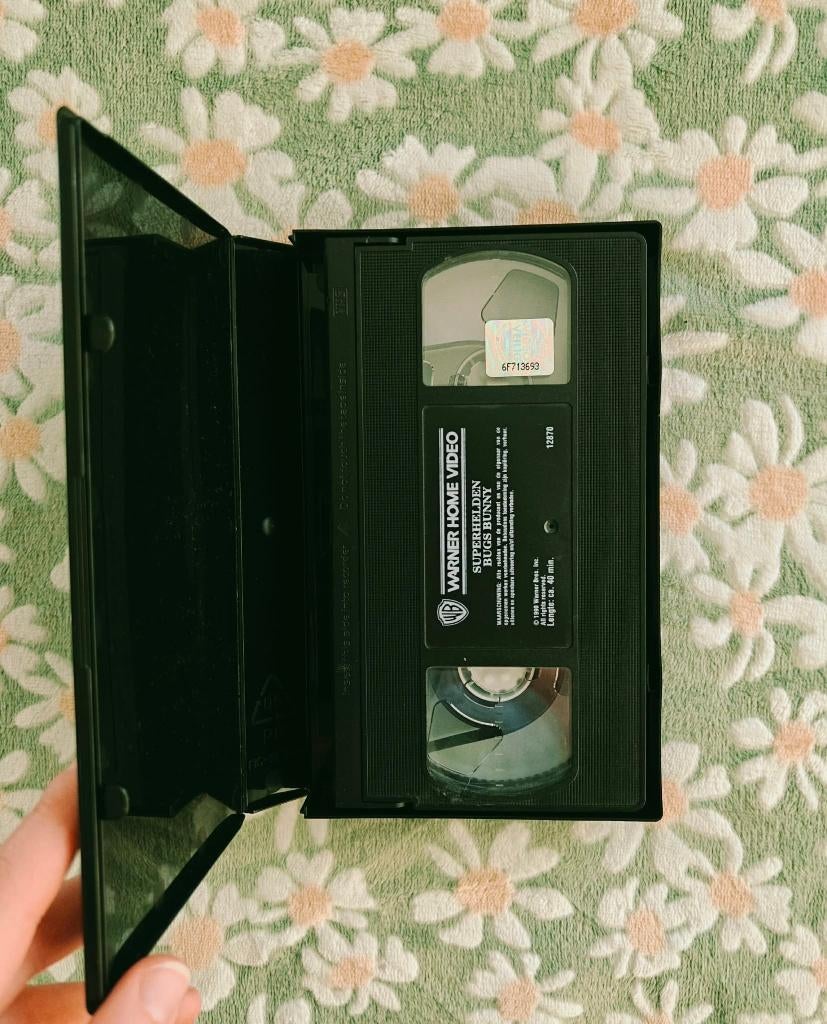 VHS - Superhelden - Bugs Bunny - Vintage - €3, Tous les âges, Enlèvement, Utilisé, Comédie
