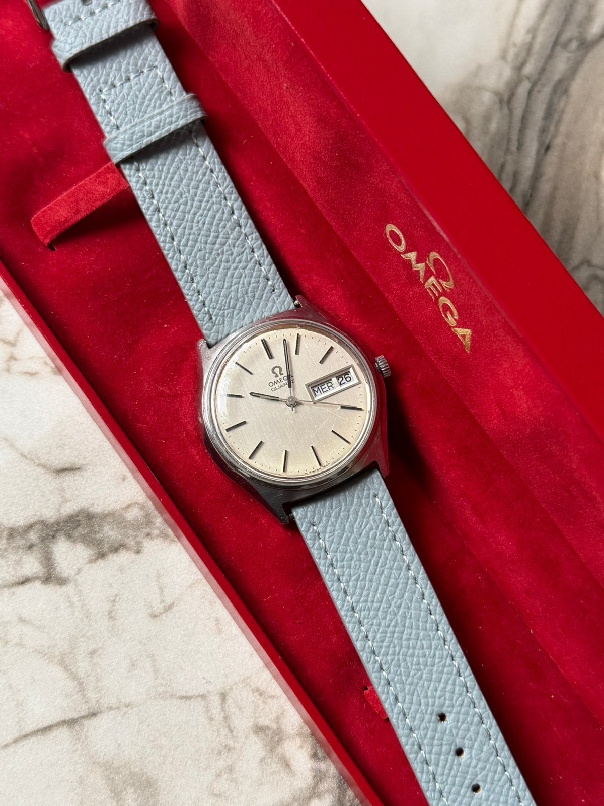 Omega geneve, Montre-bracelet, Autres marques, Enlèvement ou Envoi, Comme neuf