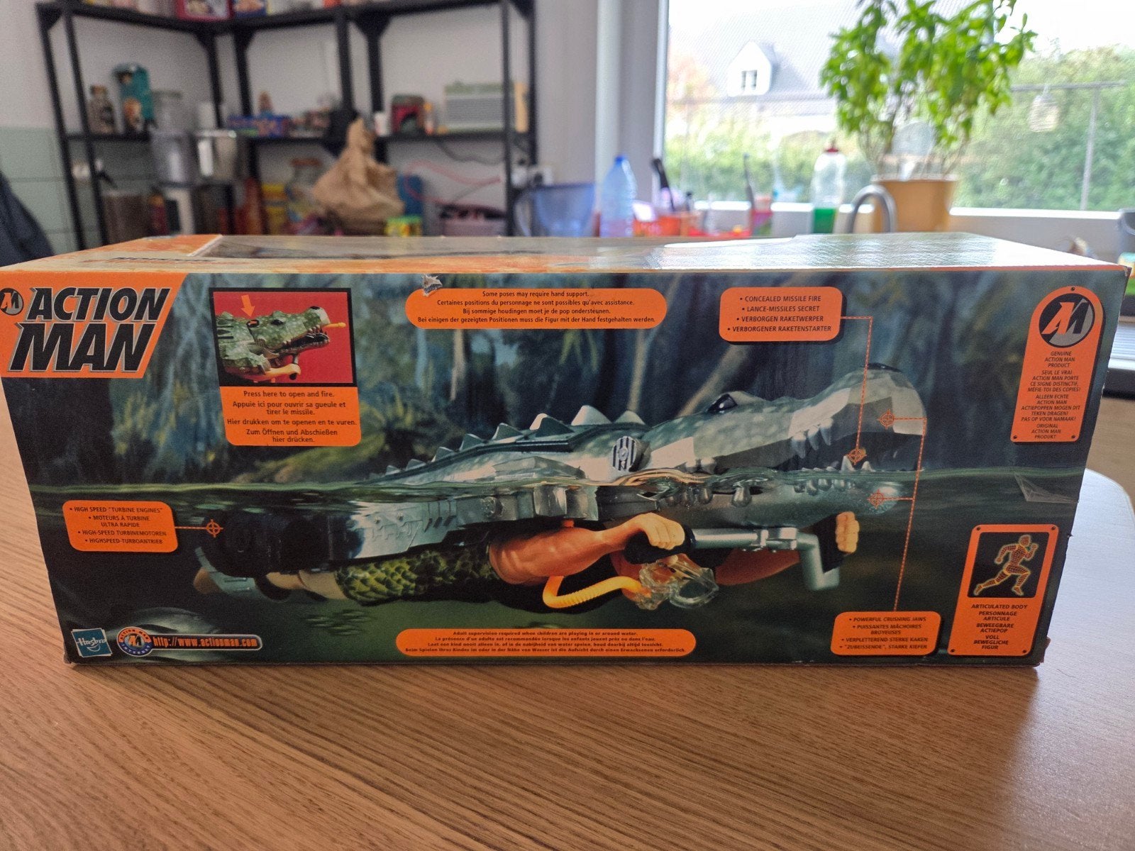 Action Man Crocodile Mission MiB, Ophalen of Verzenden