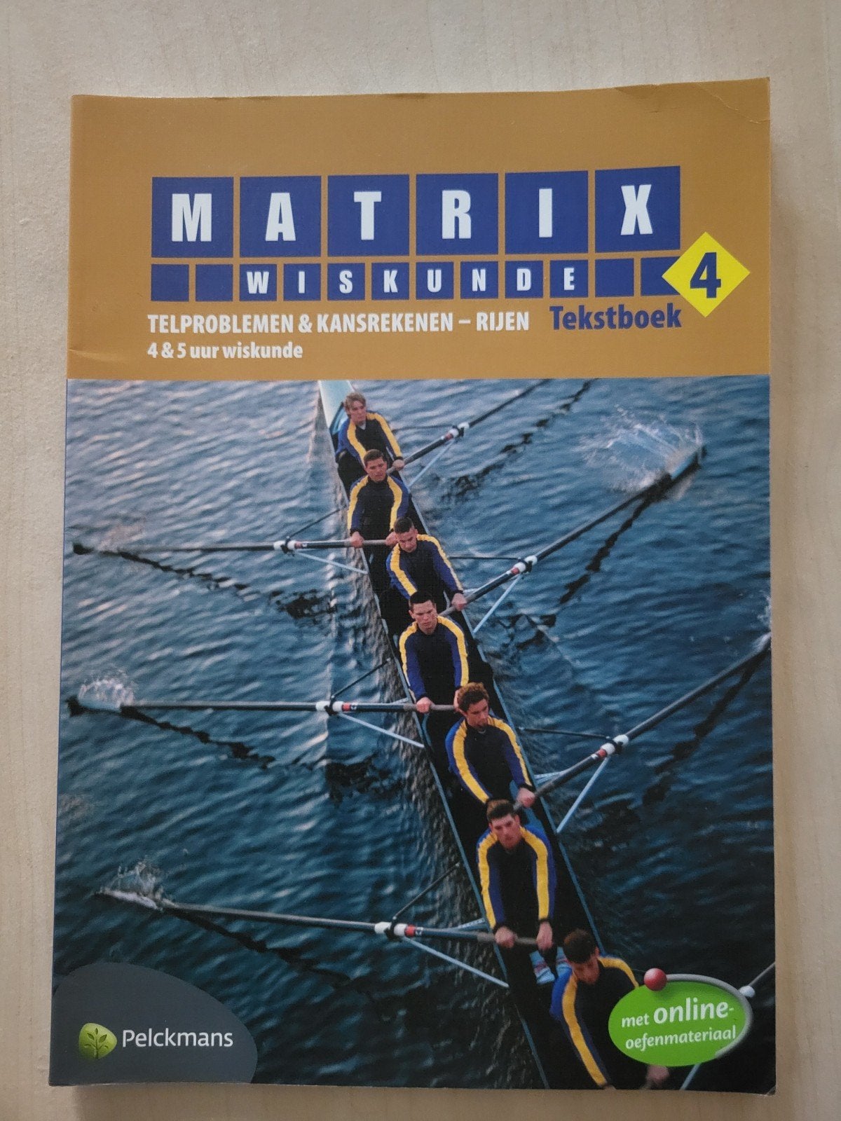 Tekstboek matrix wiskunde 4, Boeken, Ophalen of Verzenden, Gelezen, Nederlands