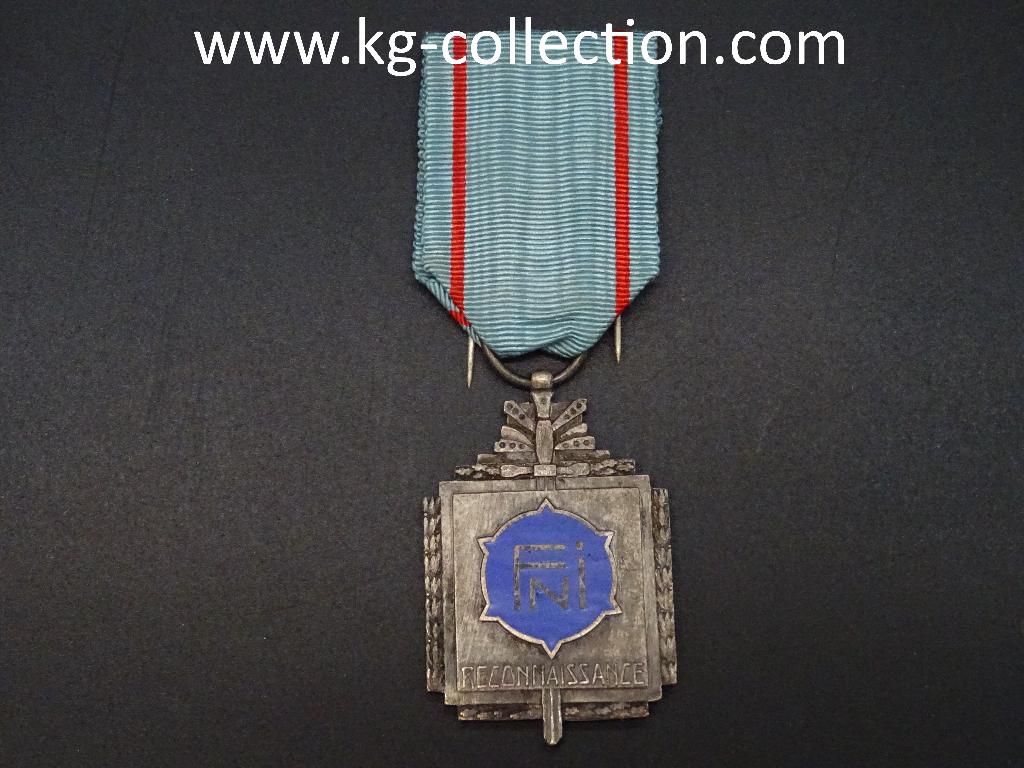 Médaille belge FNI-NVI (invalides de guerre) WW2, Enlèvement ou Envoi, Autres, Ruban, Médaille ou Ailes