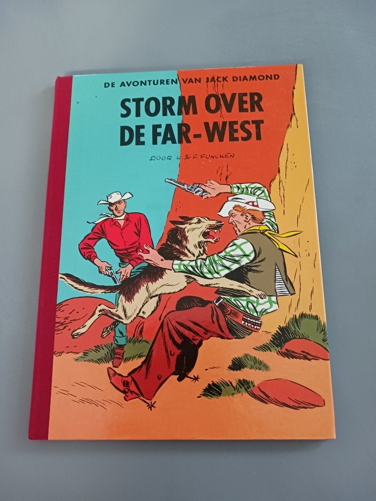 Jack Diamond, Storm over de Far West, HC nieuw, Eén stripboek, Ophalen of Verzenden, Nieuw