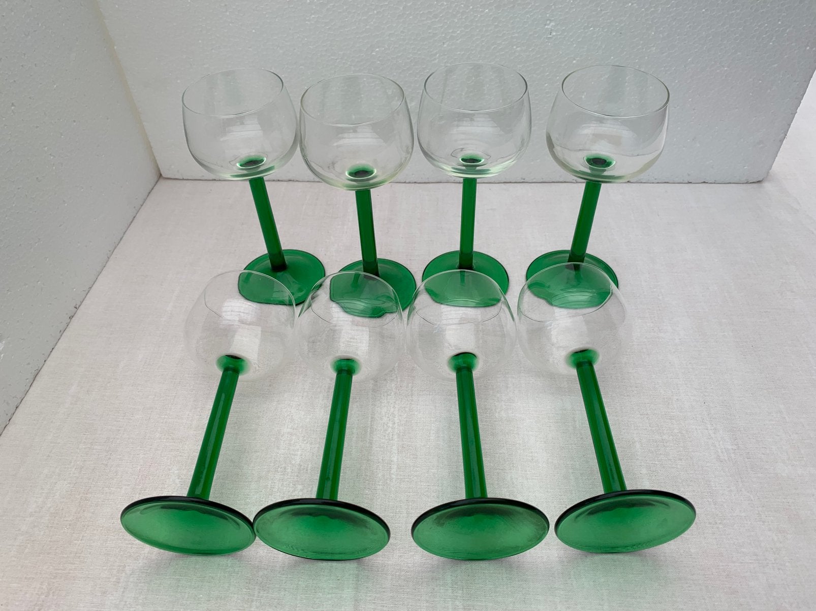 Verres de vin à Alsace - lot de 8, Enlèvement, Comme neuf