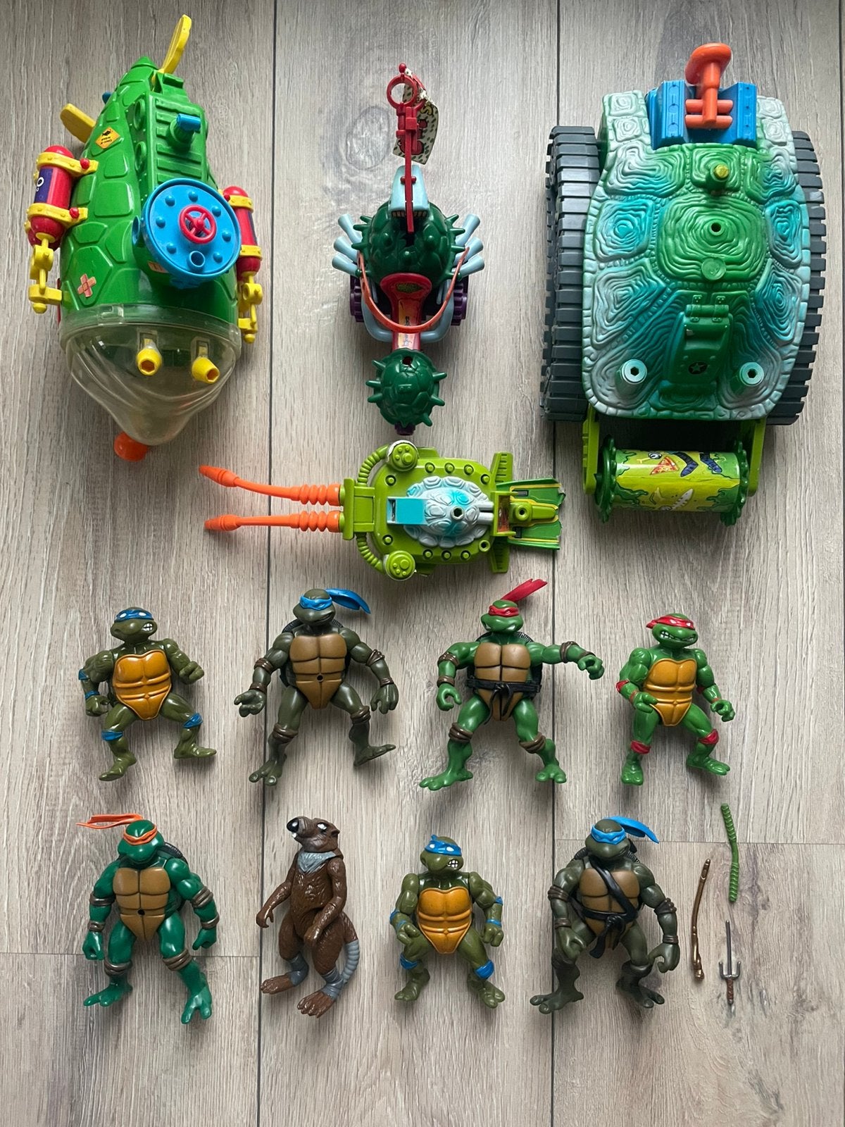 Ninja turtles lot, Verzenden, Gebruikt